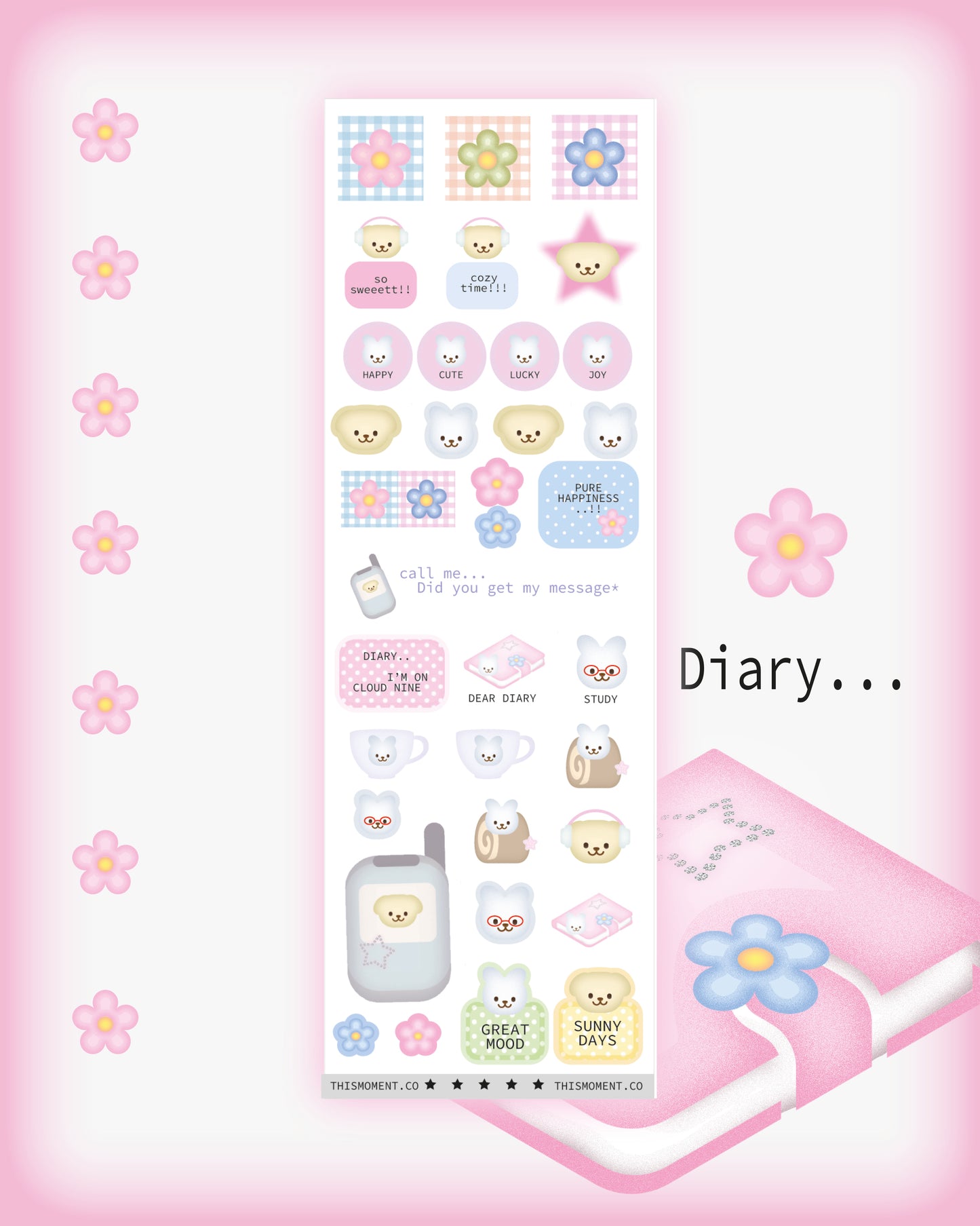 Cute Friends Diary