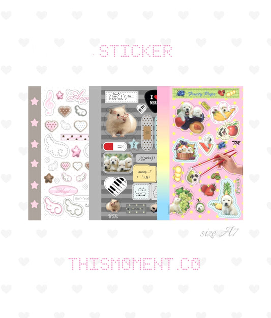 A7 stickers